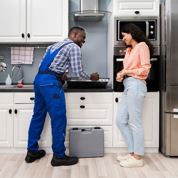 what kind of warranty do you offer on your cooktop repair services in Emma Illinois